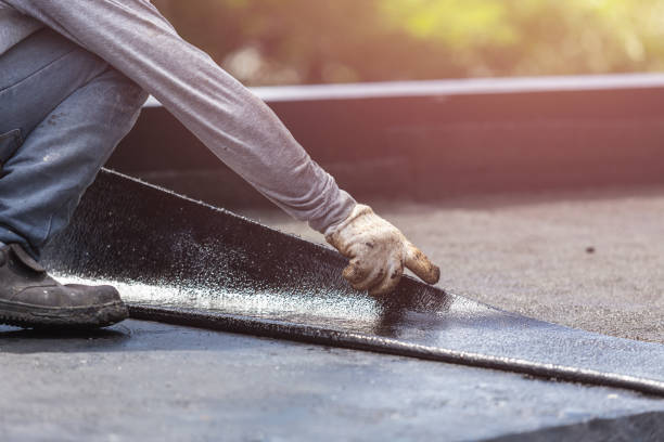 Professional Crawl Space Encapsulation technician working in Leonardo, NJ